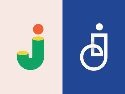 Letter J Explorations for 36daysoftype animation app colorful flat graphic design minimal typography ui ux web