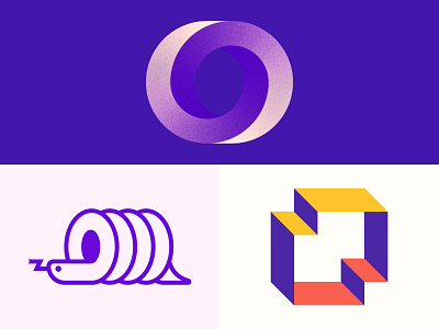 O Lettermark Explorations animation app behance branding dribbble flat graphic design logoidea logotipo logotype minimal typography ui vector web