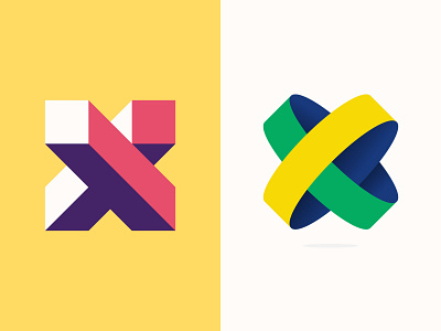 X Lettermaks for 36daysoftype design dribbble graphic design icon illustrator logo minimal shapes typography vector
