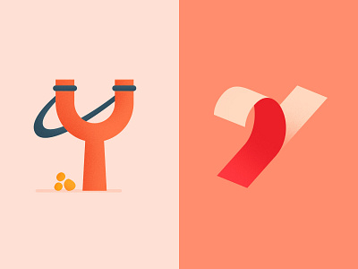 Creative Y Lettermarks behance branding colorful design dribbble graphic design icon illustration illustrator logo logo design minimal shapes typography vector