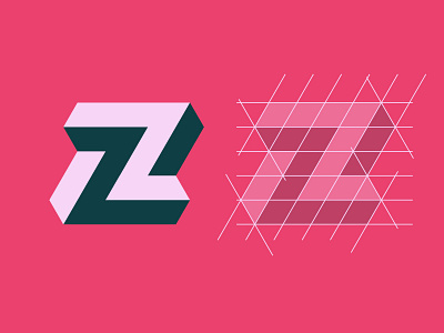 Impossible Z Lettermark behance design dribbble graphic design icon illustrator logo logo design logoideas logos minimal simplicity sketch symbol vector