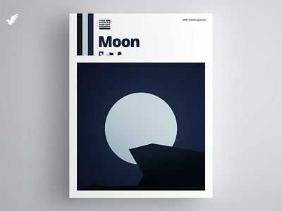 Three Shapes & Some Soft Gradients - 23/25 design illustration minimal moon scenery shapes vector