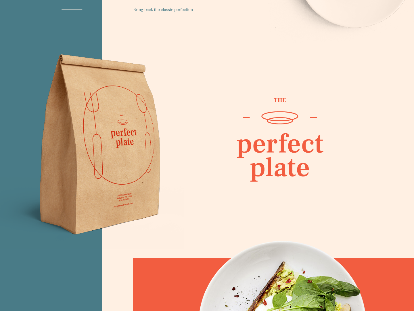 The Perfect Plate Logo Design by Sehban Ali Akbar on Dribbble