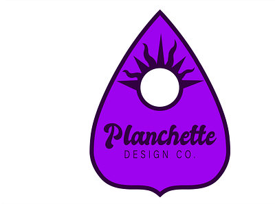 Planchette Design Co Logo logo ouija planchette