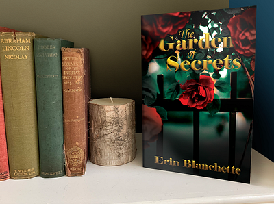 Garden of Secrets - Book Cover Mockup book cover mockup