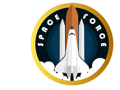 Space Ship Logo logo ship shuttle space spaceship vector