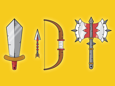 ..and my AXE digital illustration illustration lord of the rings lotr vector weapons