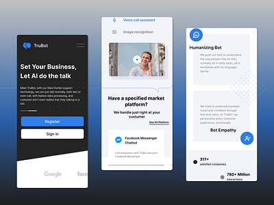 TruBot - Mobile Design Exploration