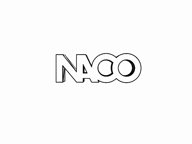 NACO Logo after effects c4d debuts gif graphics logo motion naco