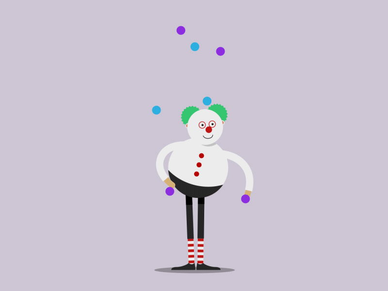 Juggler skills animation debuts gif juggler