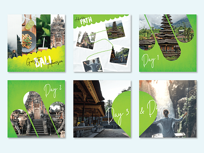 Trip Design | Social Media Instagram Post Design adventure bali daily post design facebook graphic design indonesia instagram socia social mesia stories template travel trip