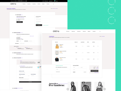 Gray 8 - Fashion Store: e-commerce template design development fashion front end interface design layout site store template ui user experience user interface ux web website