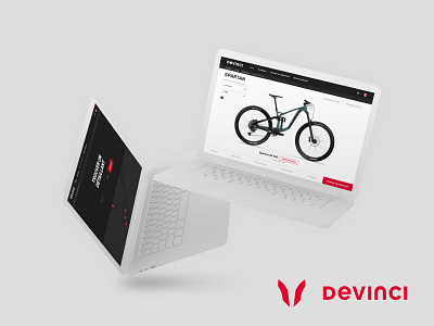 Devinci - A new bike experience bike graphic design mountain bike ui ux