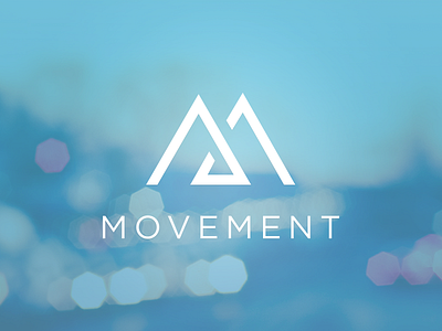 Movement Logo gotham m movement triangles
