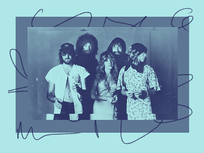 Re:Record Project 032: Fleetwood Mac " Rumours" - 1977 branding collage design editorial art editorial design explore illustration music music art print