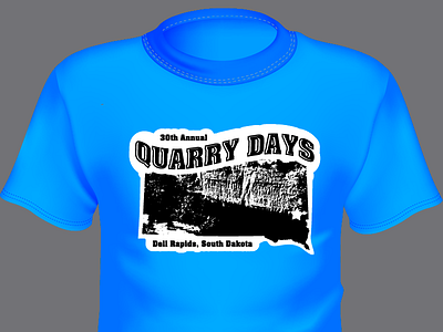 Quarry Days T-Shirt Design t shirt design vintage t shirt