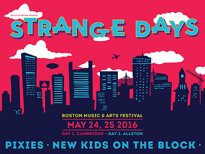 Strange Days boston days design festival illustration strange