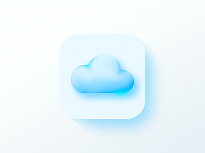 Weather blue color icon ui weather