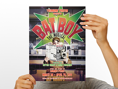 Bat Boy Custom Theater Graphic