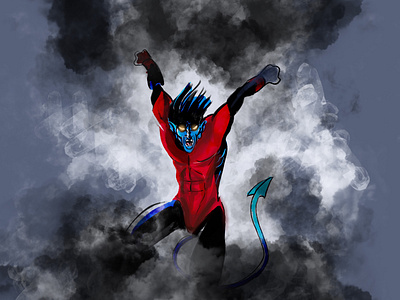 Nightcrawler James Gallagher Drama Queen Graphics comic book marvel comics nightcrawler xmen