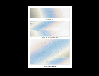 We're Melting climate comic strip gradient sustainability world