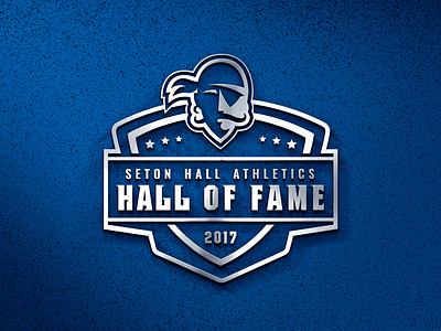 Seton Hall Athletics — Hall of Fame Logo branding design graphic design logo logo design sport sports sports branding sports design sports logo