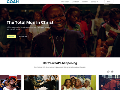 COAH - Church Website