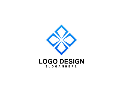 gradation crystal logo design branding company logo design graphic design illustration logo mascot typography vector
