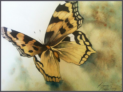 Monarch watercolor