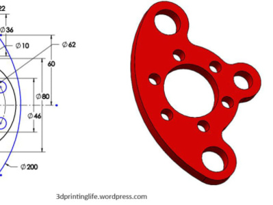 basic 2d to 3d 3d solidworks