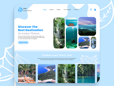 VisitLutim - Landing Page