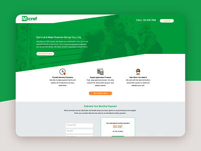 Microf Learn More Landing Page