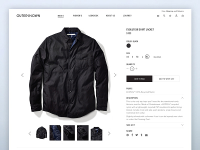 Outerknown E-Commerce Website