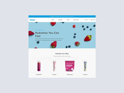 Nuun | eCommerce Experience