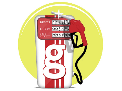 Gas Icon Concept app gasoline icon ui design