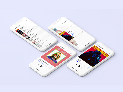 Daily UI :: 009 :: Music player