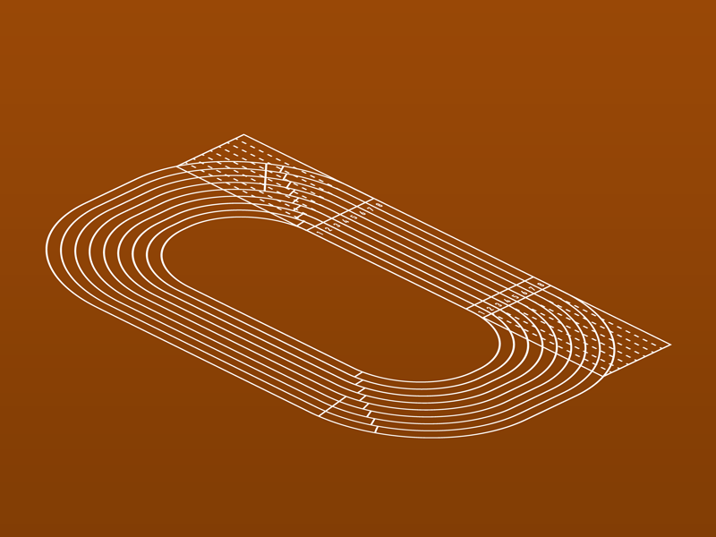 Isometric Track illustration vector isometric track