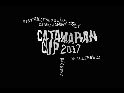 Catamaran Cup 2017 | After Effect animate after effect animate brand competition design logo logotype regatta sailing water wind