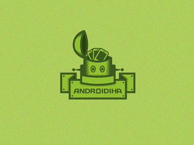 Androidiha(v5) 1ta android brand hossein yektapour logo mark site
