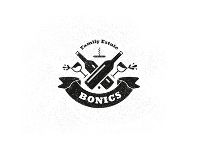 Bonics Family Estate 1ta brand hossein yektapour logo mark wine