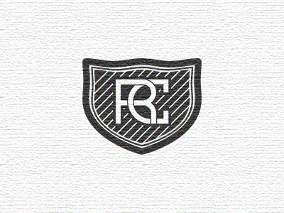 RC 1ta brand c hosseinyektapour logo mark monogram r rc retro
