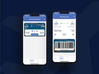 DailyUI Challenge 024 > Boarding pass