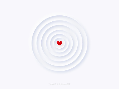 Love concept heart illustration light love red vector white