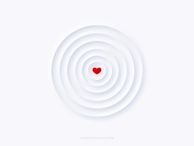 Love concept heart illustration light love red vector white