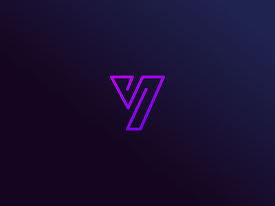 Logo Y design gradient logo vector