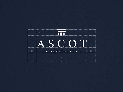 Ascot Hospitality branding design graphic design logo