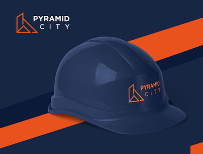 Pyramid City | Brand Identity Design branding city construction design graphic design illustration logo pyramid vector