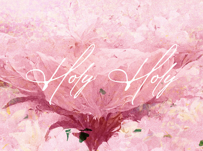 Holy Holy II cover design ep graphic design midjourney music visual visual communication