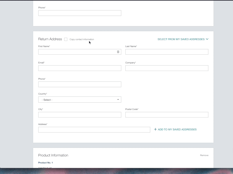 Address book select box design ux ui address book select address addressbook