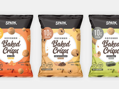 Spark Crisps Package Design